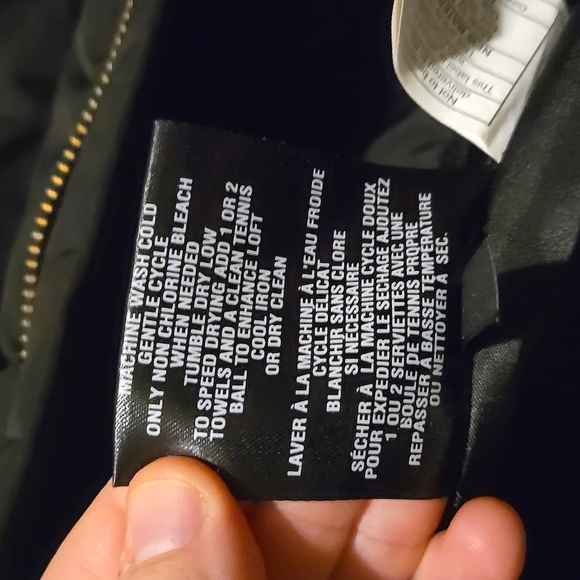 Cole Haan Black Medium Coat - Picture 5 of 5